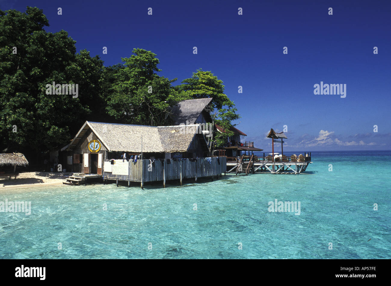 Borneo malese Regione del Sabah Sipadan Island Foto Stock