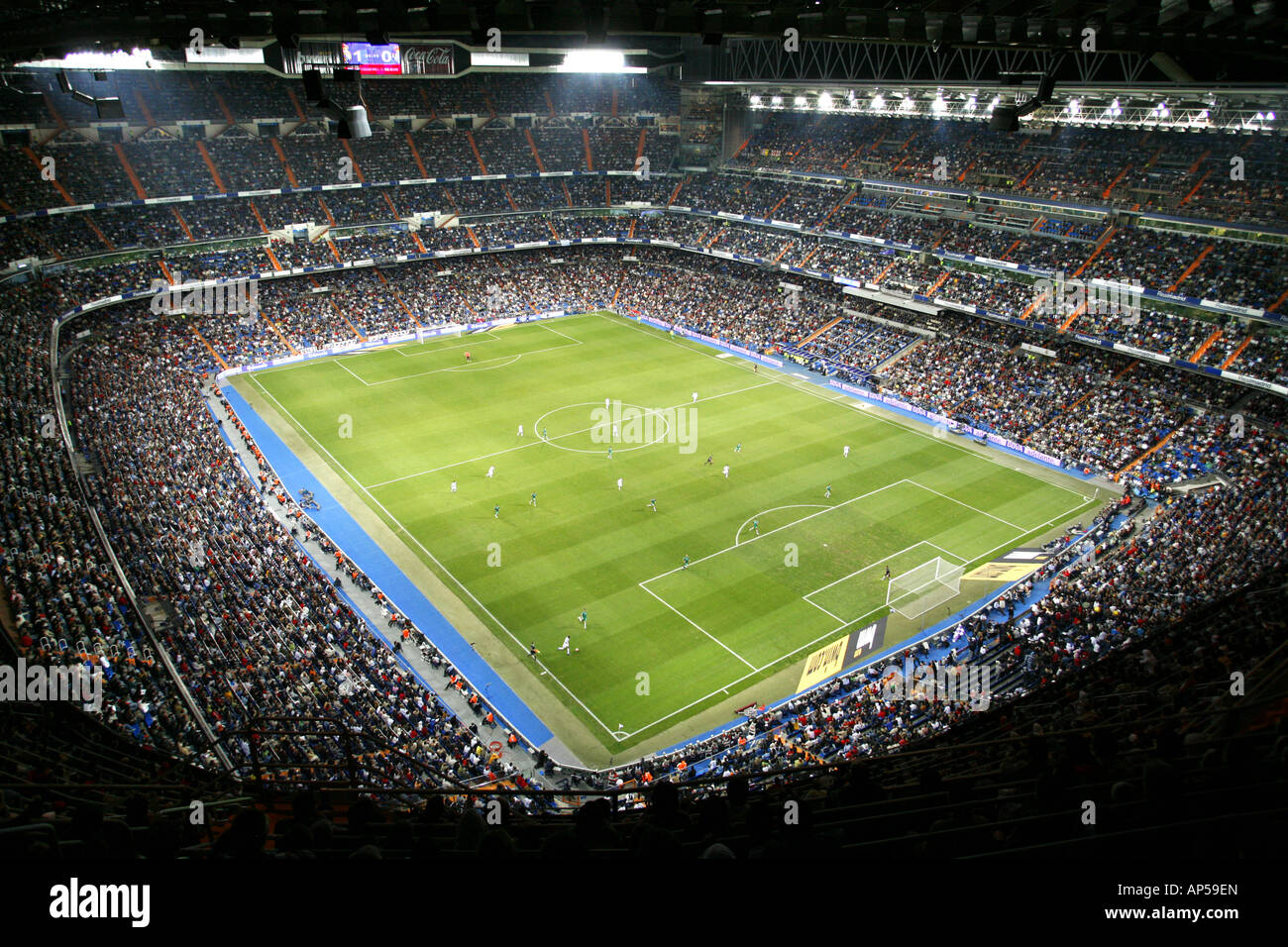 Estadio Santiago Bernabeu, Madrid, Spagna Foto Stock