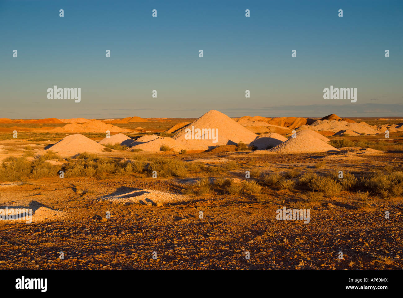 Opale vicino a Coober Pedy Foto Stock