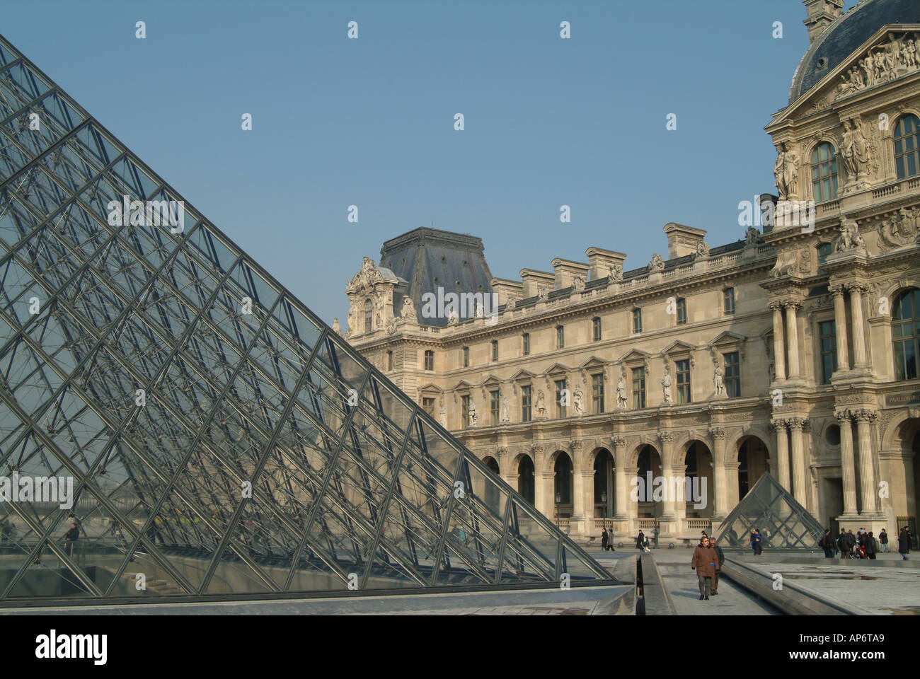 Museo del Louvre di Parigi Francia Foto Stock