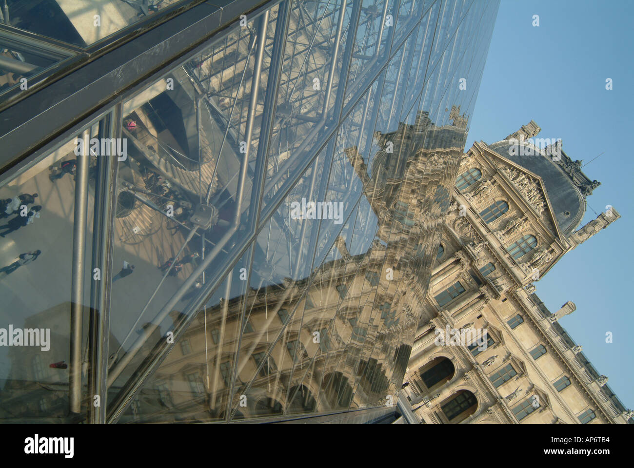 Museo del Louvre di Parigi Francia Foto Stock