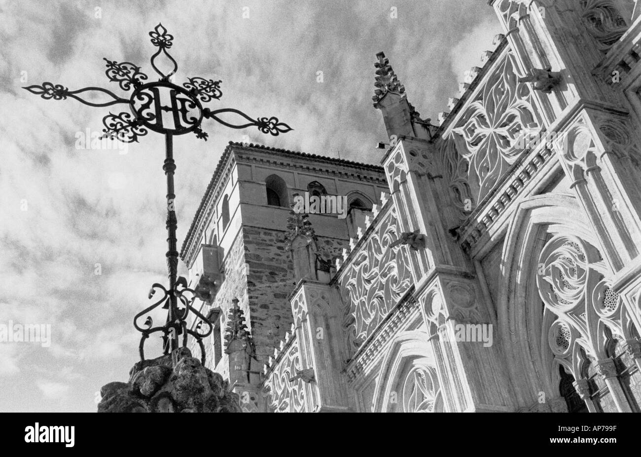 Monastero di Guadalupe, Provincia di Caceres, Estremadura, Spagna Foto Stock