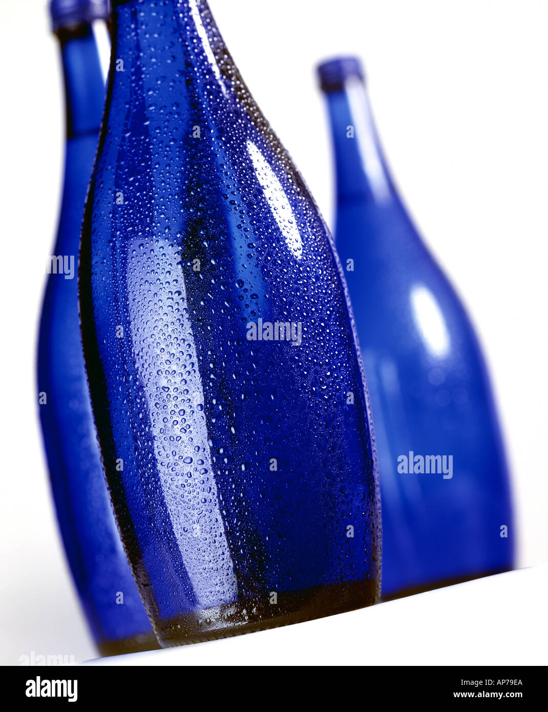 Bottiglie di acqua Foto Stock