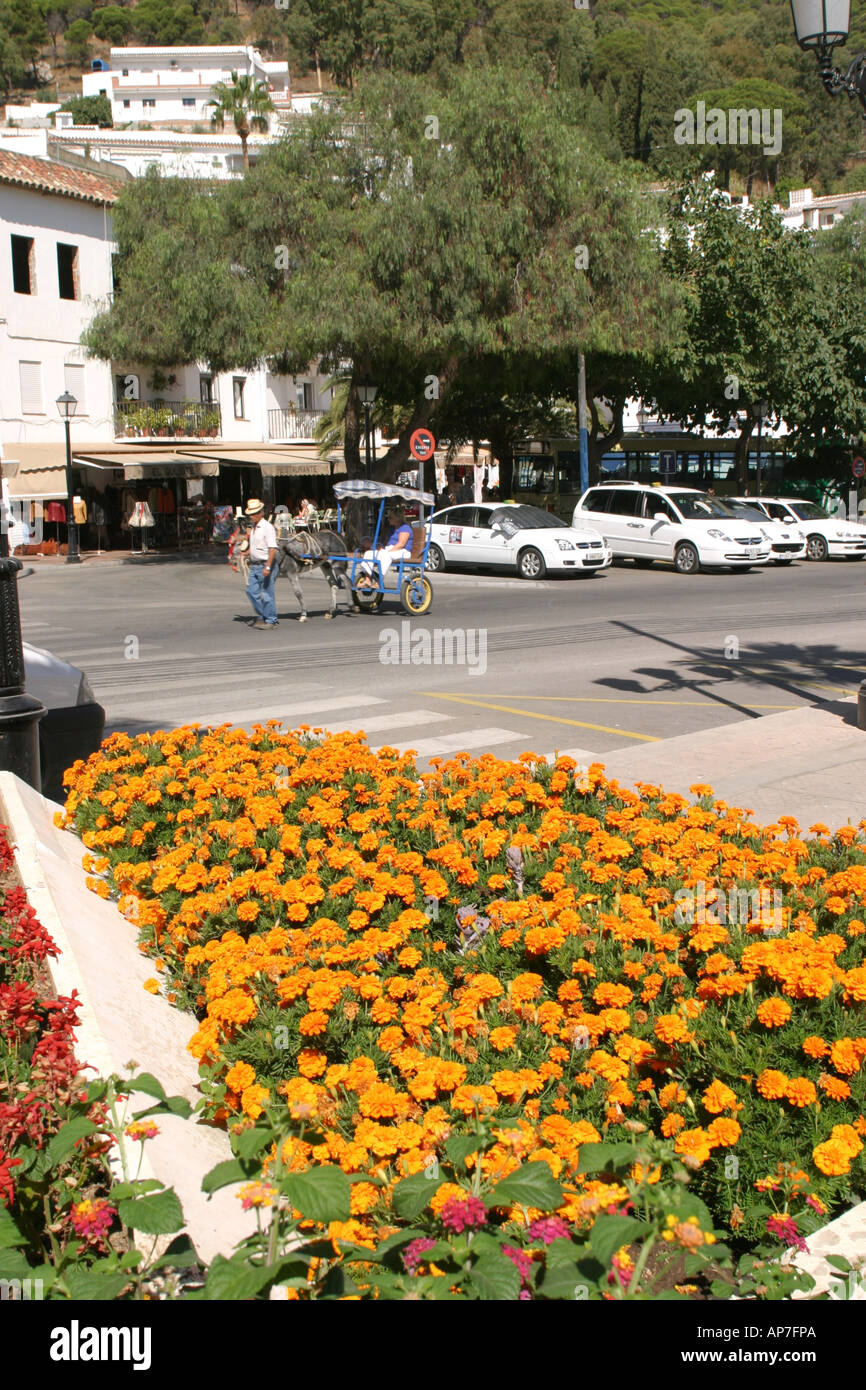 Mijas Spagna Estate 2006 Foto Stock