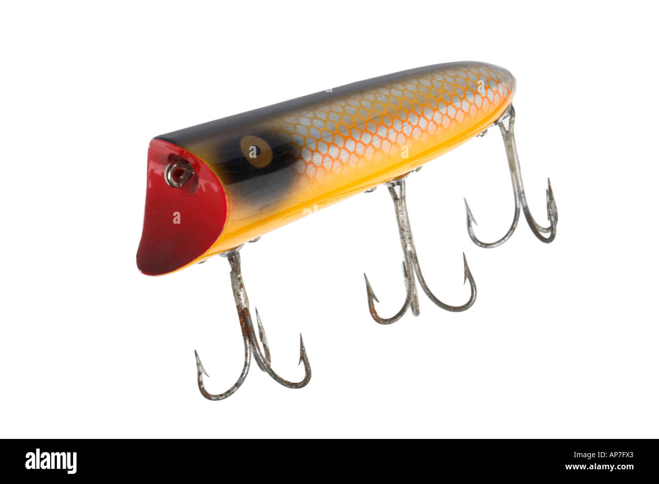 Pesca con esche artificiali Foto Stock