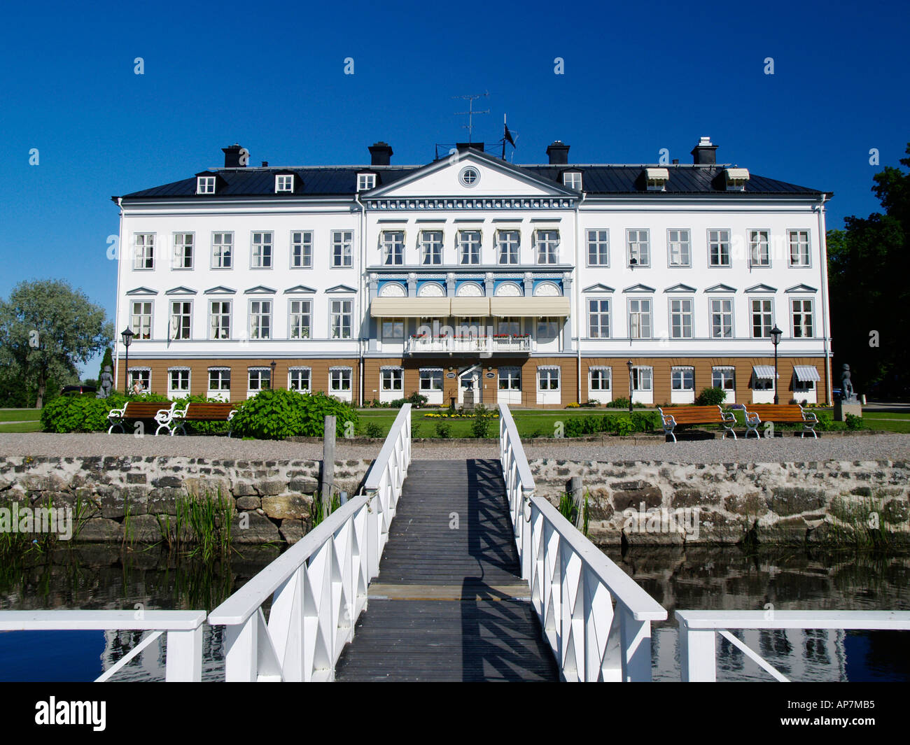 Gysinge, Herrgaard, station wagon Foto Stock