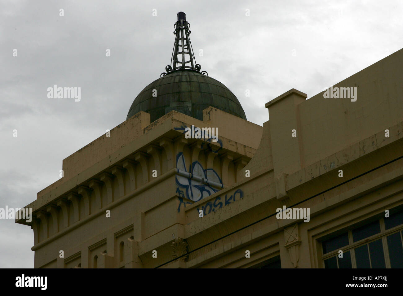 In stile art deco a cupola, Prahran distretto, sobborgo di Victoria, Melbourne, Australia Foto Stock