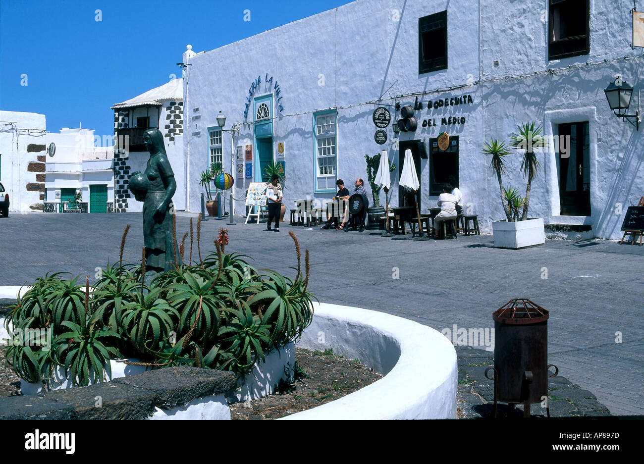 Close-up della statua, Bodega Bay, Spagna, Europa Foto Stock