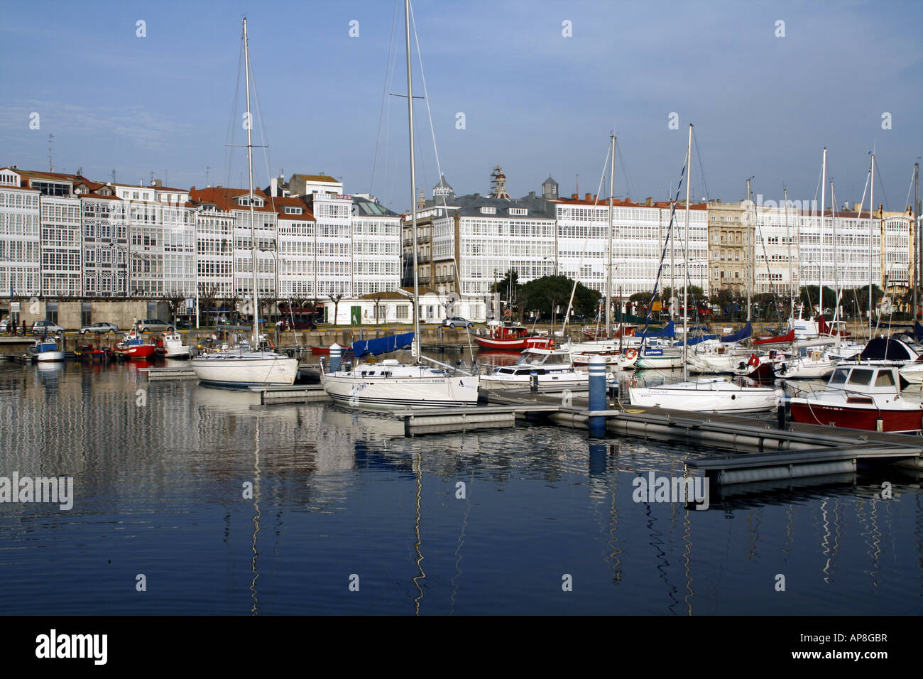 La Coruña, Galizia, Spagna Foto Stock