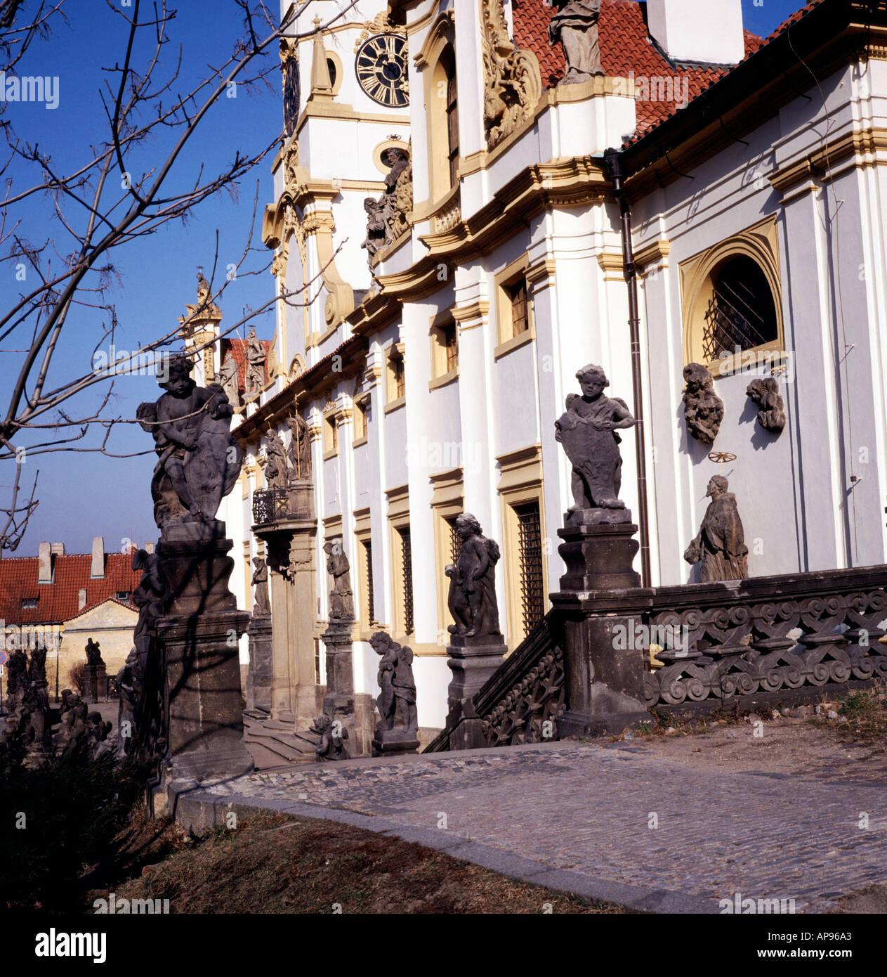 Loreta palace Praga Repubblica Ceca Foto Stock