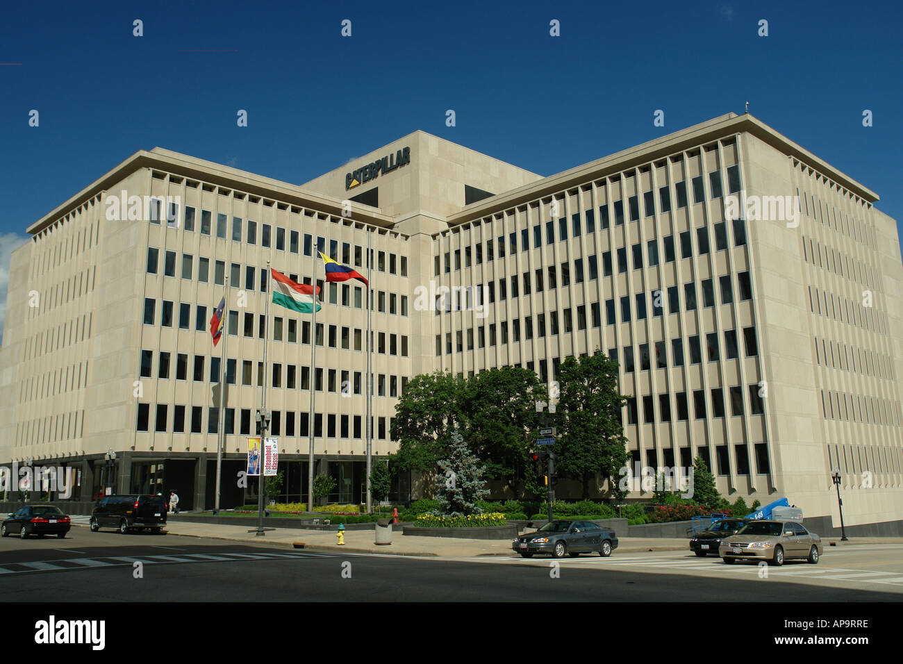 AJD49930, Peoria, IL, Illinois, Caterpillar edificio, sede mondiale di