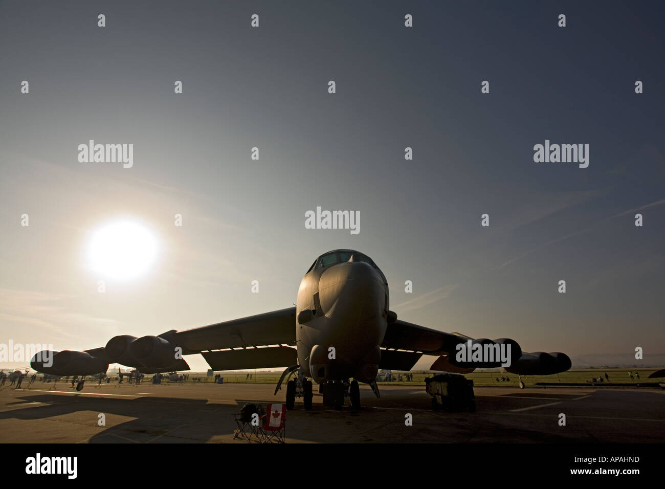 Boeing B-52H Stratofortress da 93Bomb Squadron 917th ala Air Force comando Reserve USAF Foto Stock