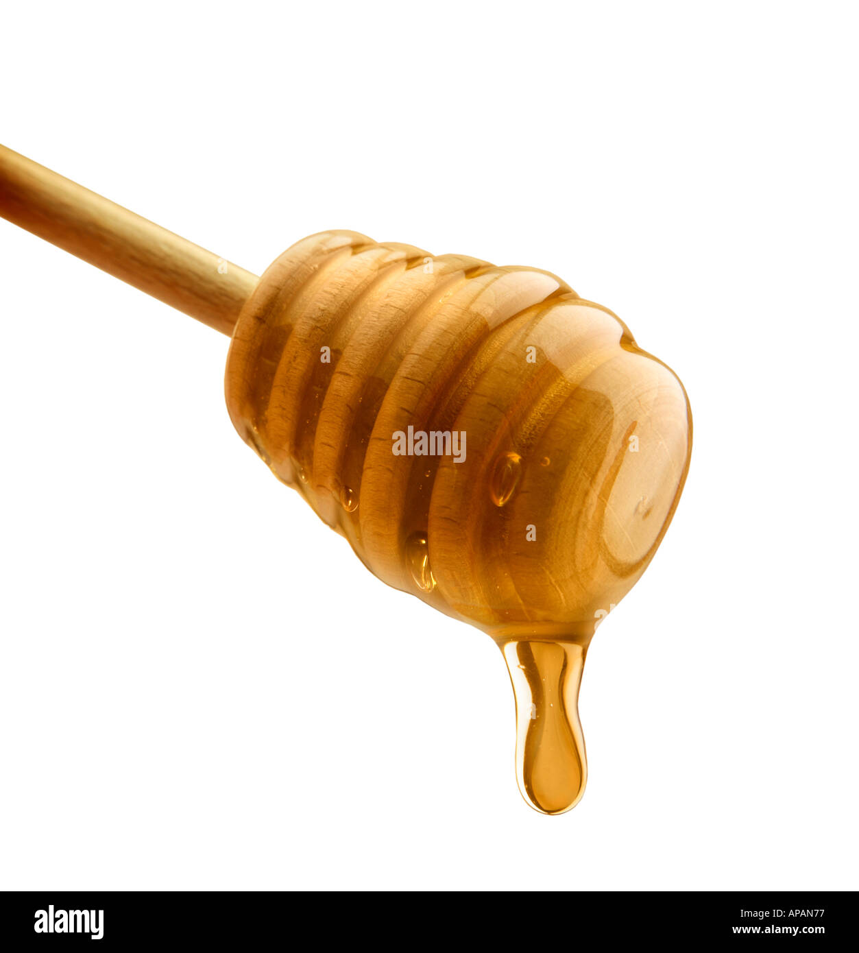 Goccia di miele Foto Stock