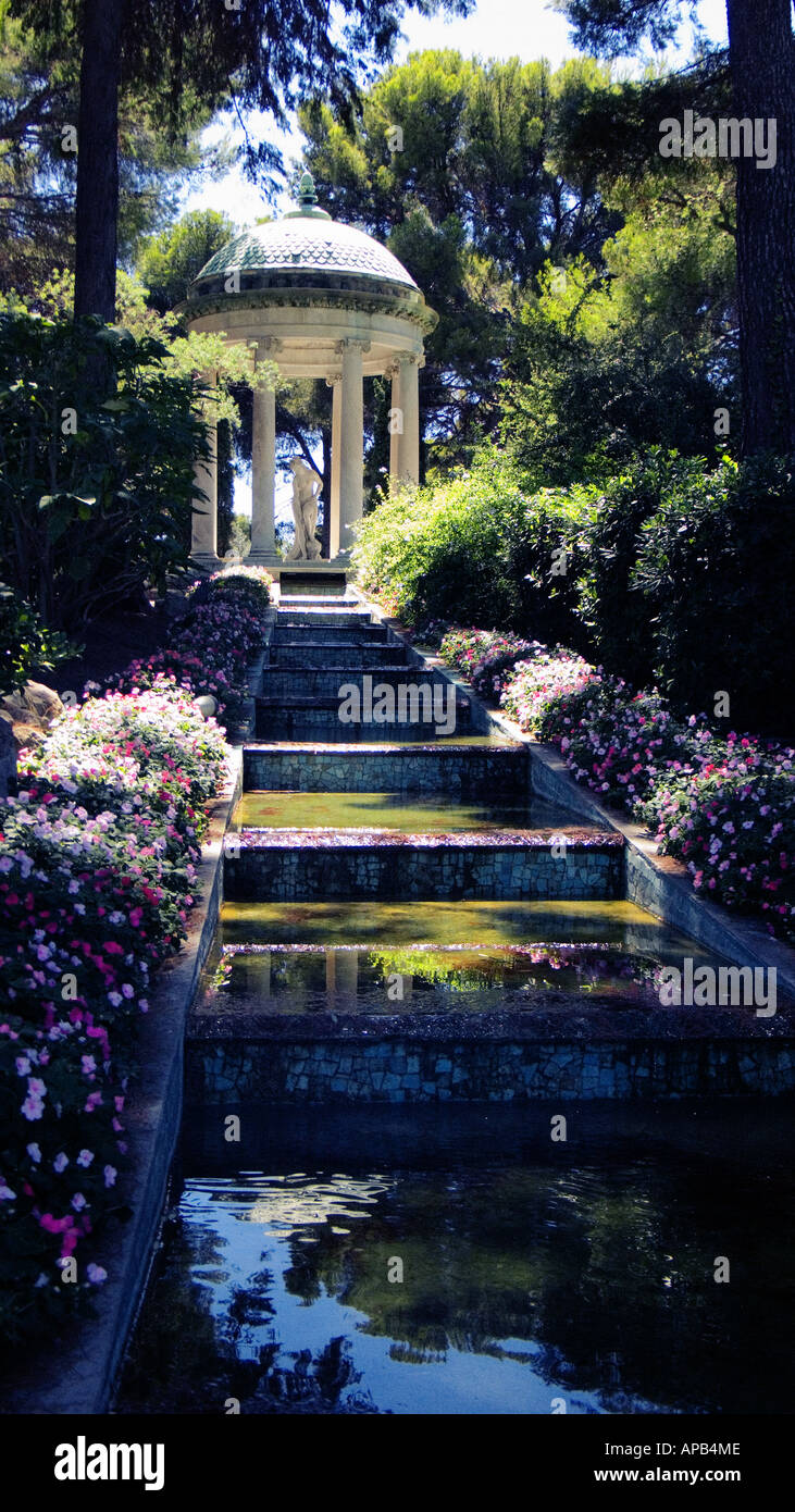 Follia a Villa Ephrussi de Rothschild, St Jean Cap Ferrat, Francia Foto Stock