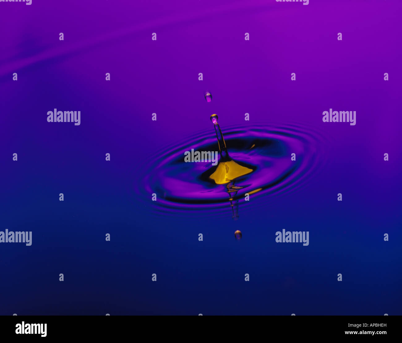 Goccia a goccia Foto Stock