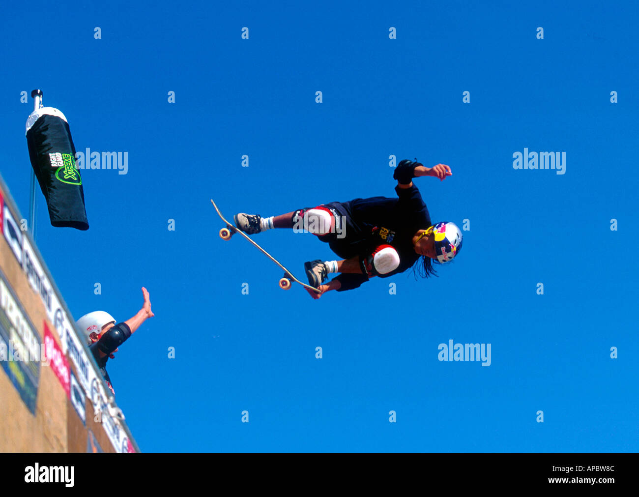 Jocke Olsson al Rip Curl Board Masters Newquay Foto Stock