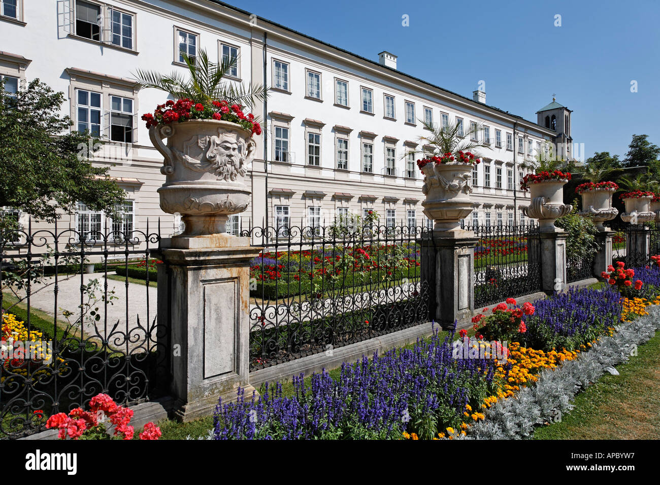 Mirabellgarten, Giardini Mirabell, Salisburgo , Austria Foto Stock