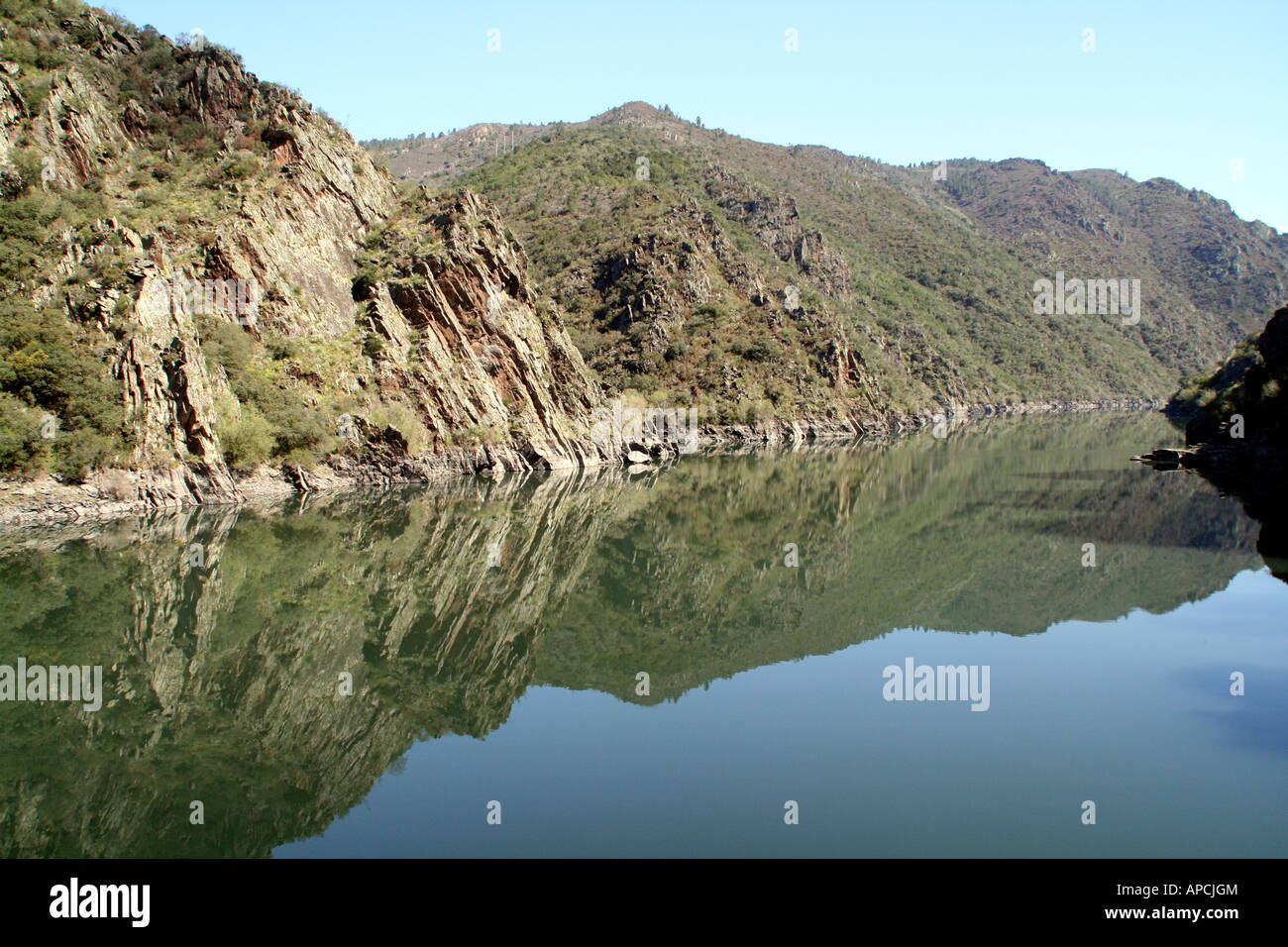 Ribeira Sacra, Ourense, Galizia, Spagna Foto Stock