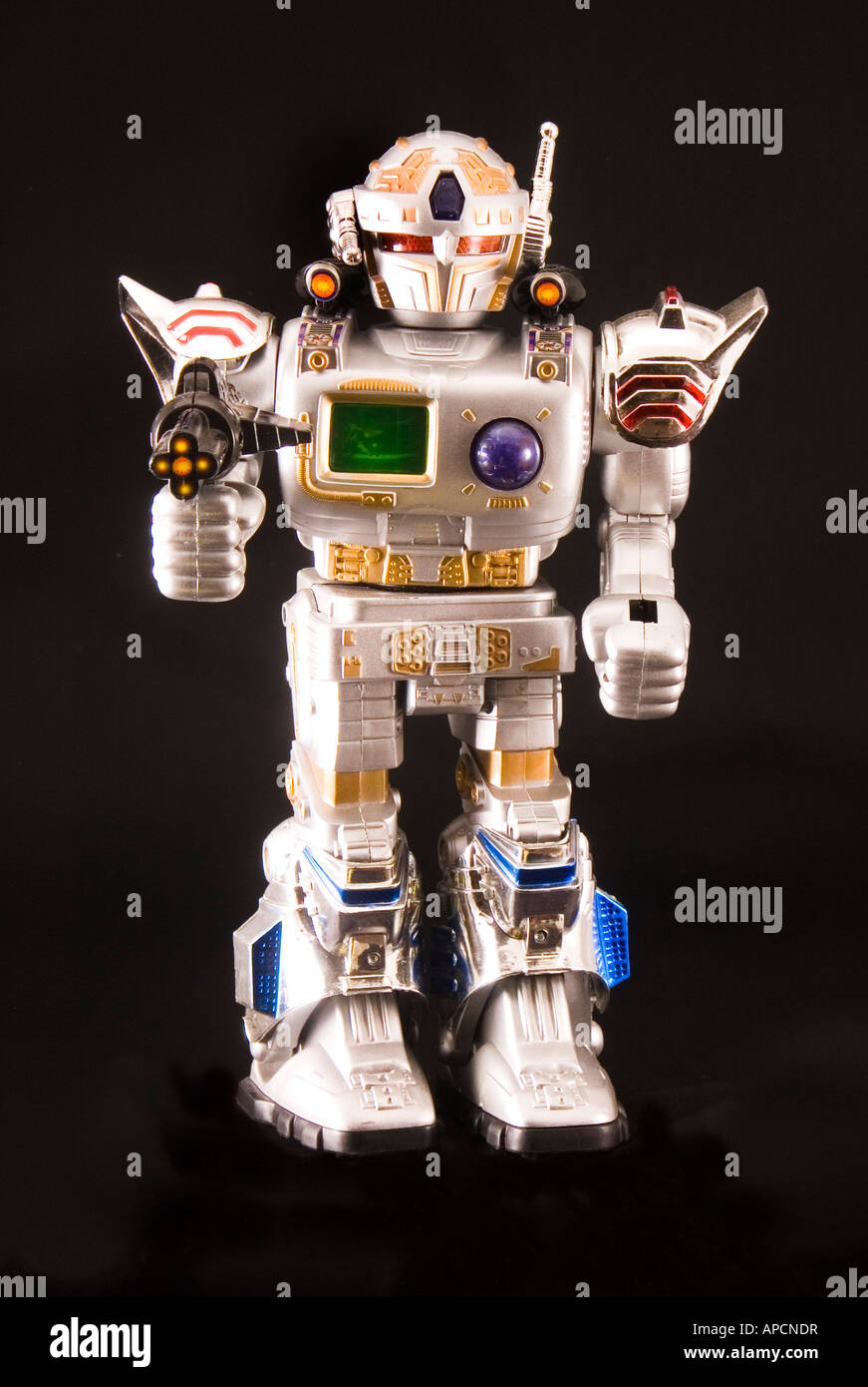 robot giocattolo Foto Stock
