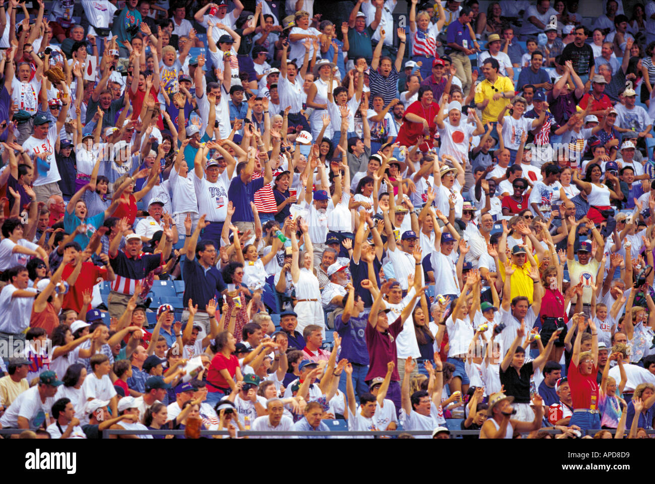 Sport Gli spettatori Foto Stock