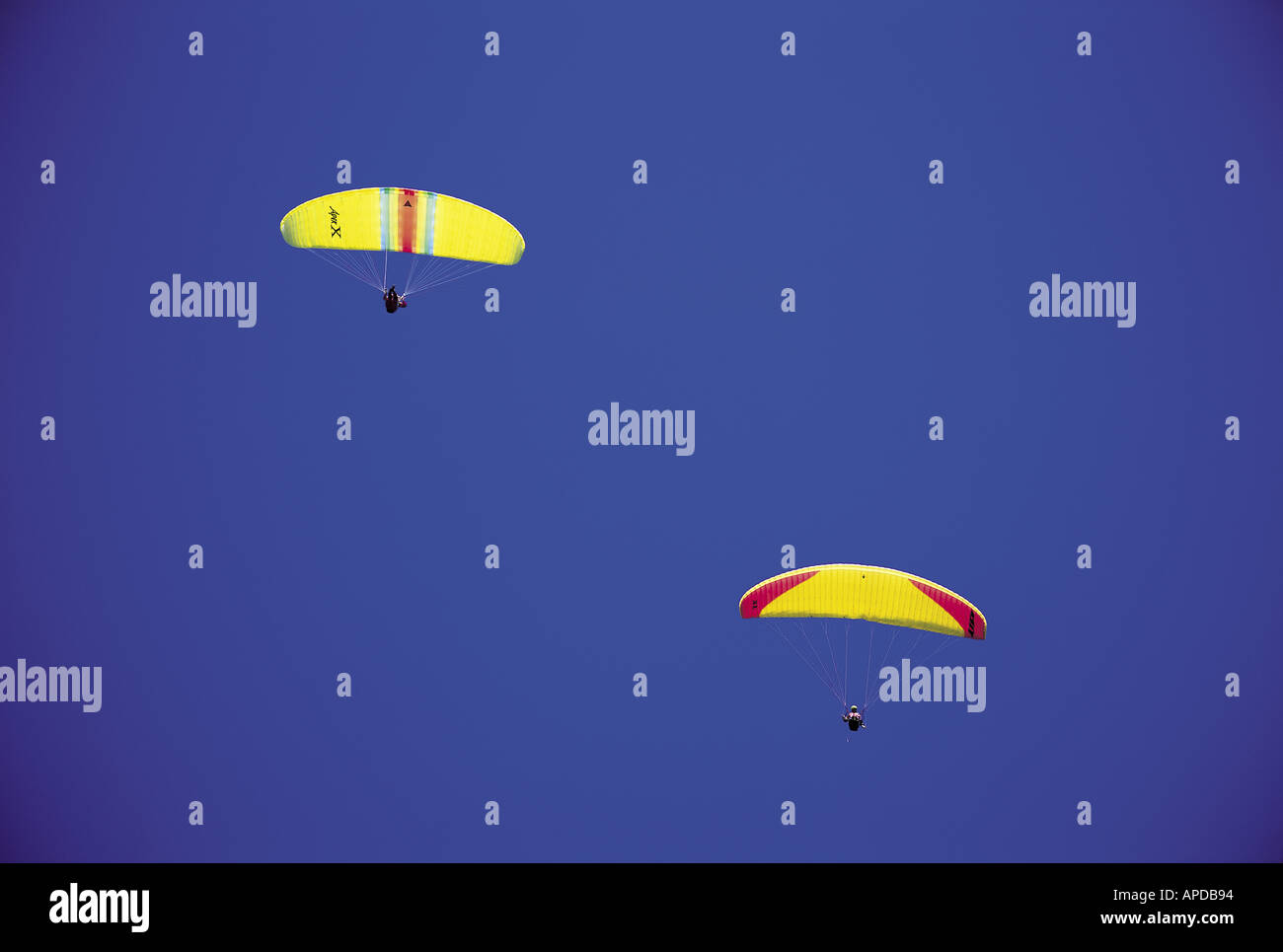 Sport Sport Aerei Sky Sports paragliding Foto Stock