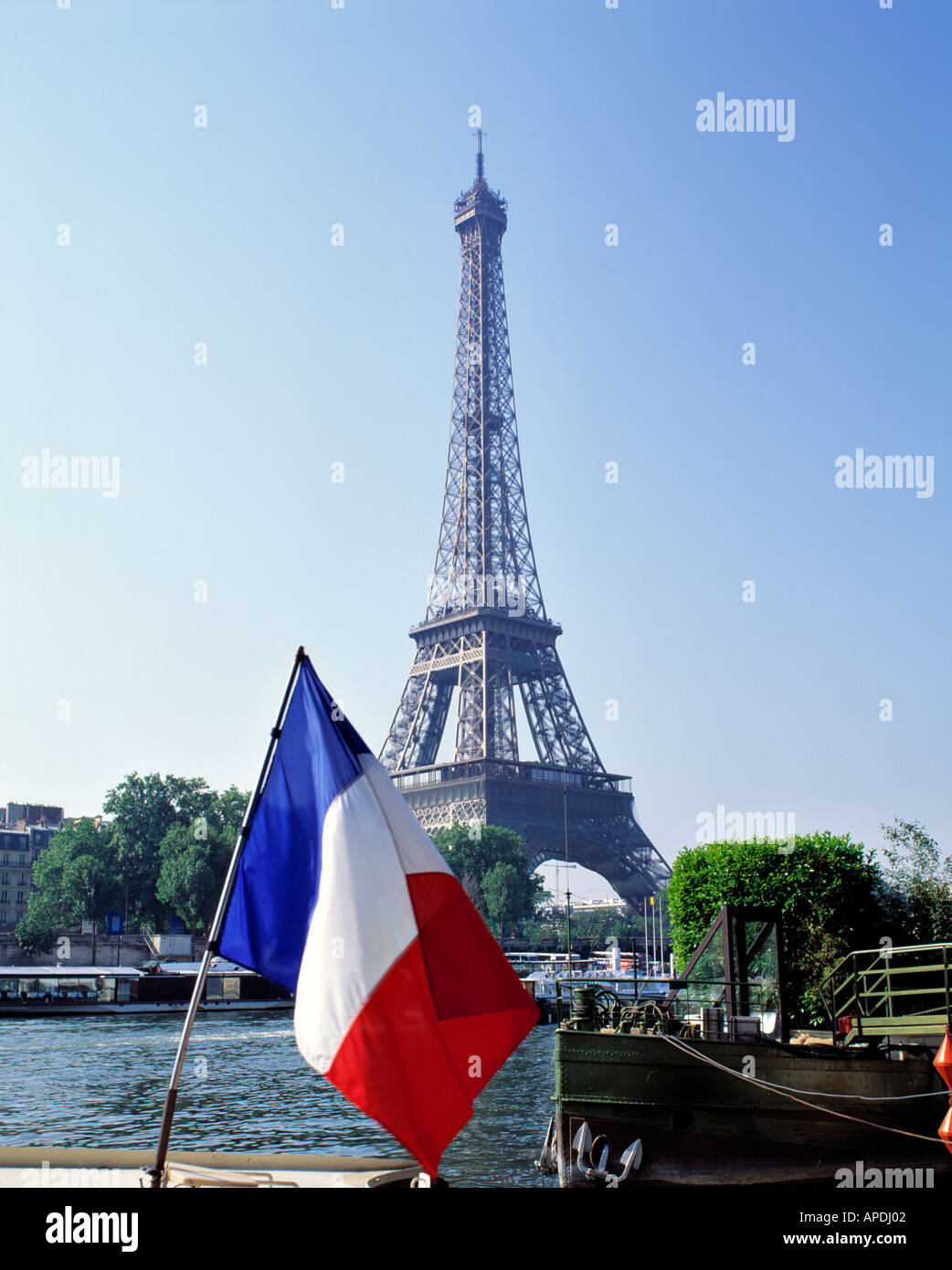 Francia Parigi Torre Eiffel Foto Stock