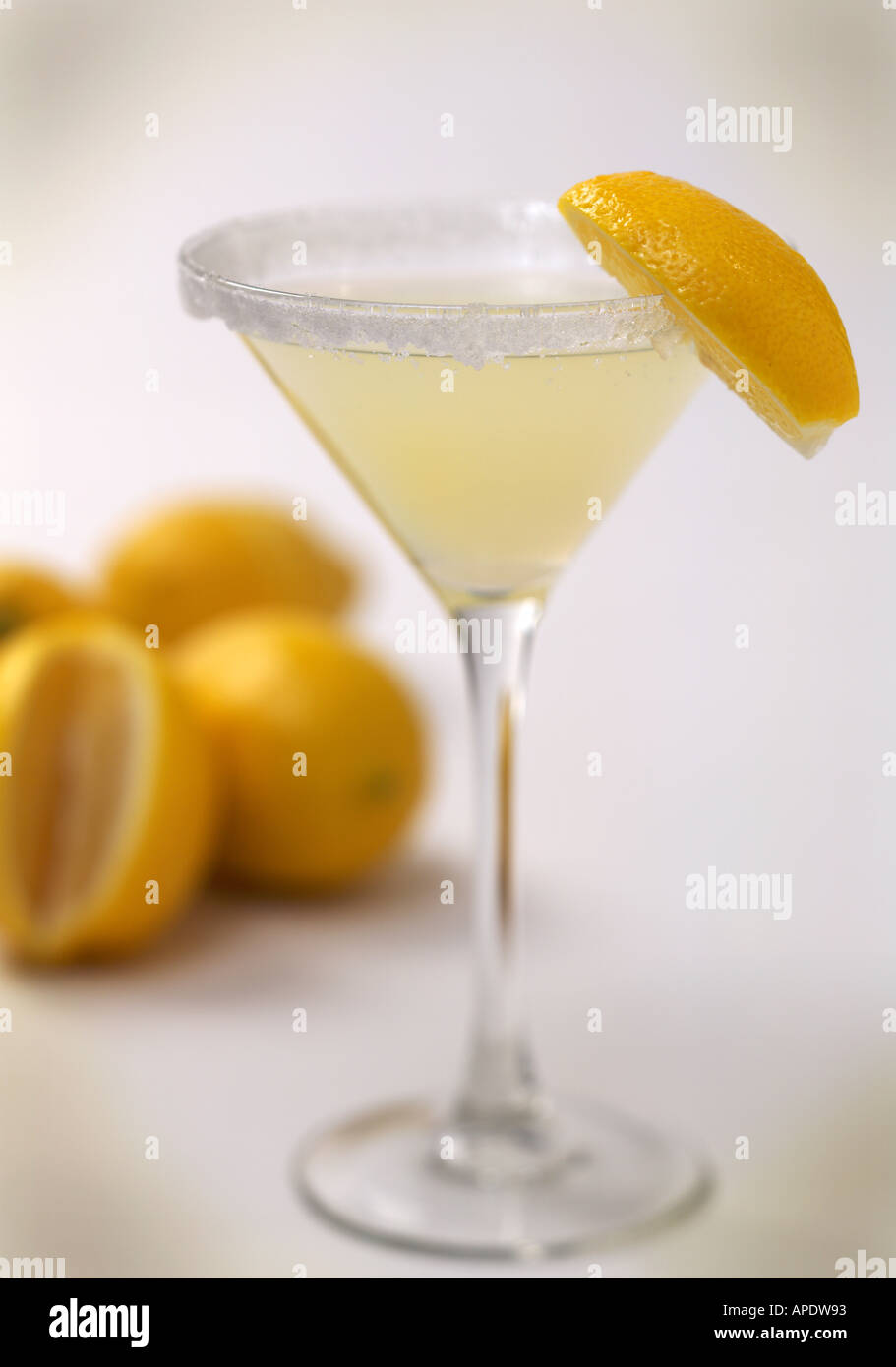 Martini di limone Foto Stock