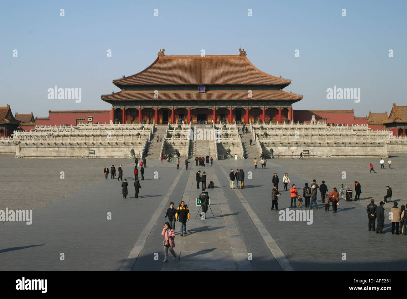 La Città Proibita di Pechino Foto Stock