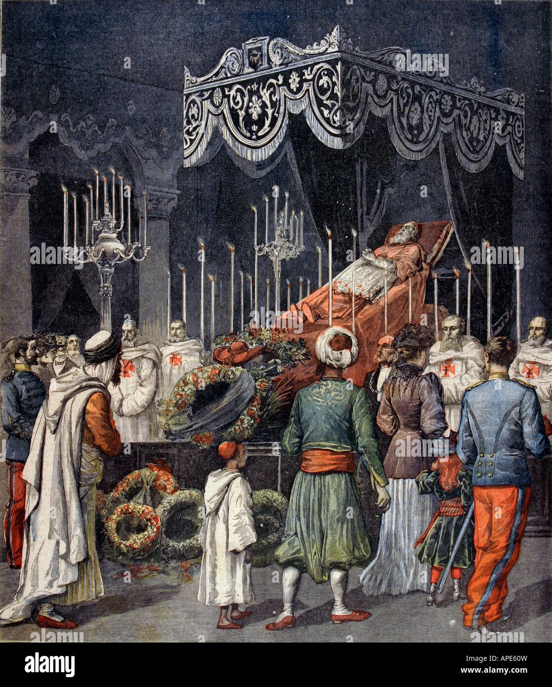 Stampa/media, riviste, 'le Petit Journal', Parigi, 3. Volume, numero 108, supplemento illustrato, sabato 17 dicembre 1892, illustrazione, 'Deposizione del cardinale Allemand Lavigerie', , Foto Stock
