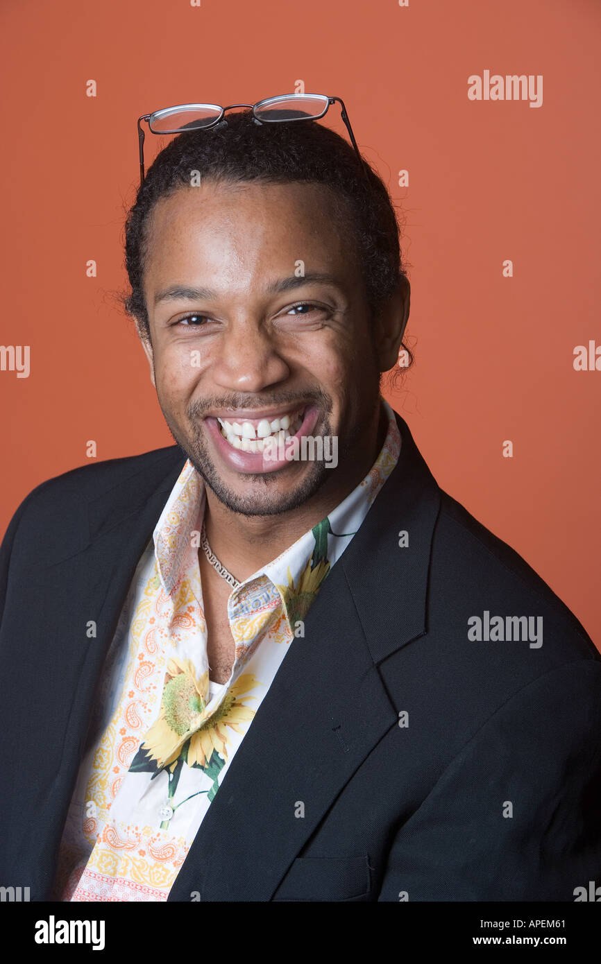 Ritratto di African American uomo Foto Stock