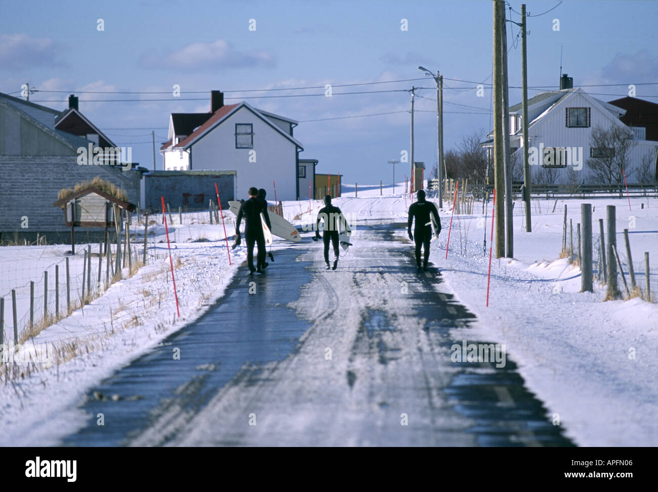 ARCTIC CHALLENGE CONCORRENTI Foto Stock