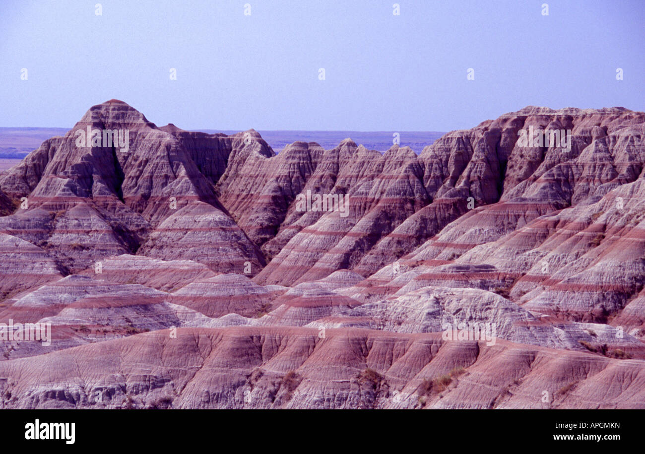 Badlands South Dakota USA Foto Stock