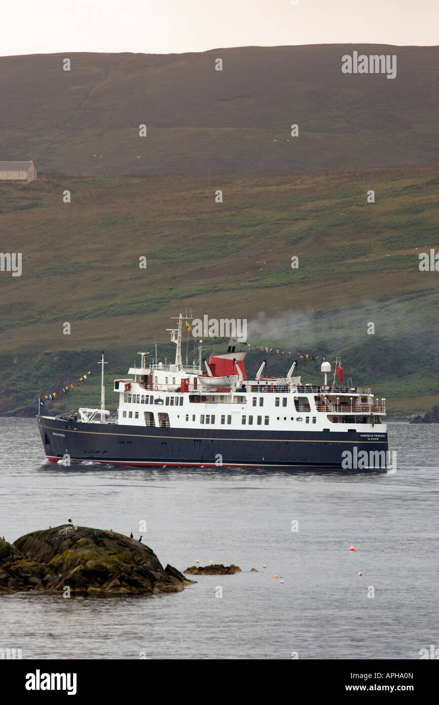 La Principessa delle Ebridi nave da crociera della costa dell'isola di Islay sulla costa ovest della Scozia Foto Stock