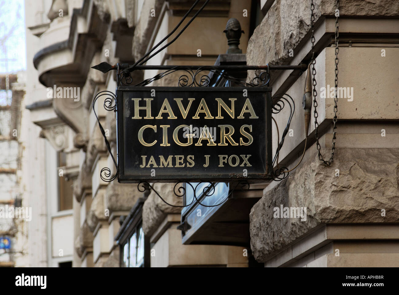 Cigar Shop St James London Foto Stock