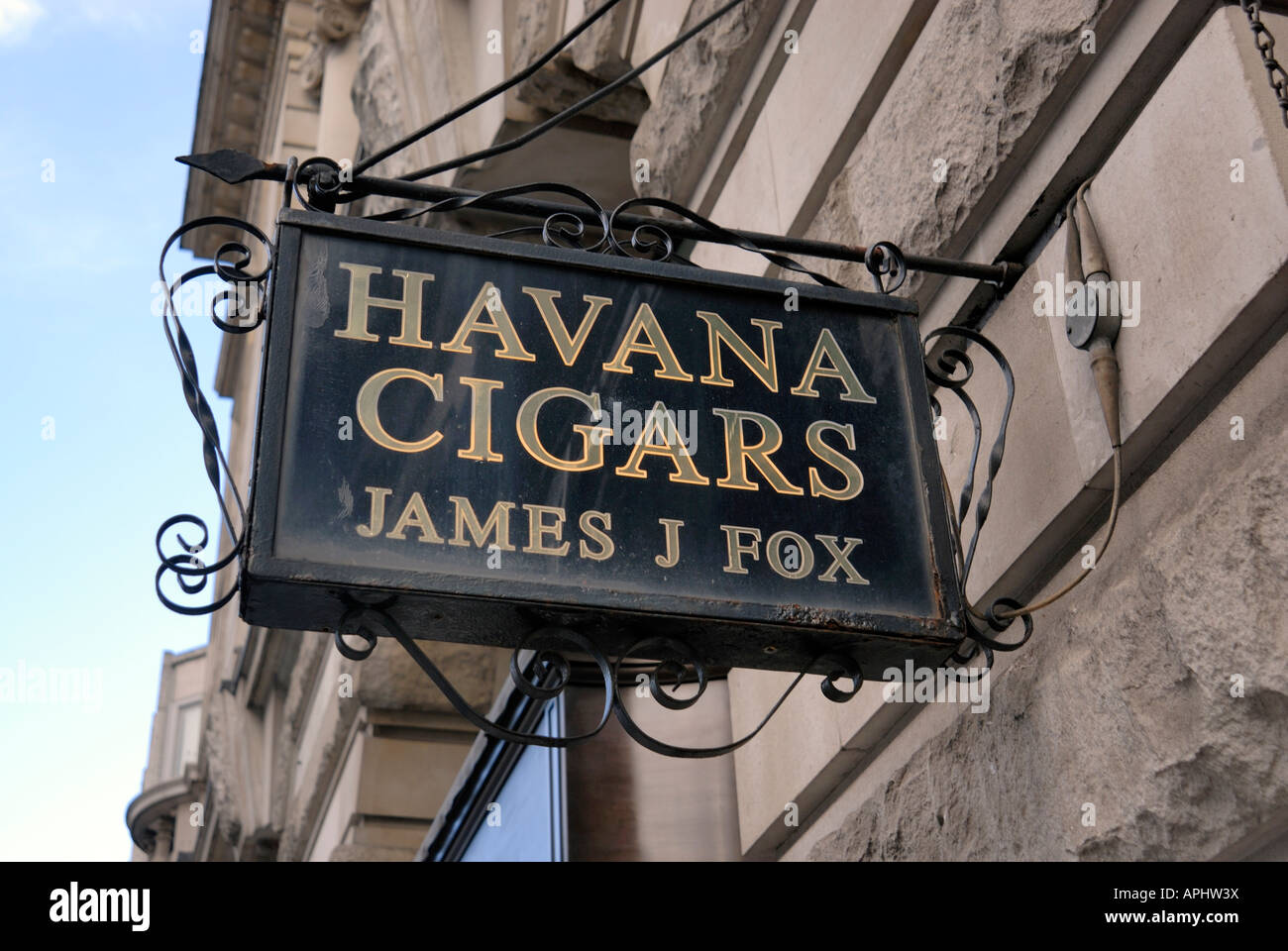 Cigar Shop St James London Foto Stock