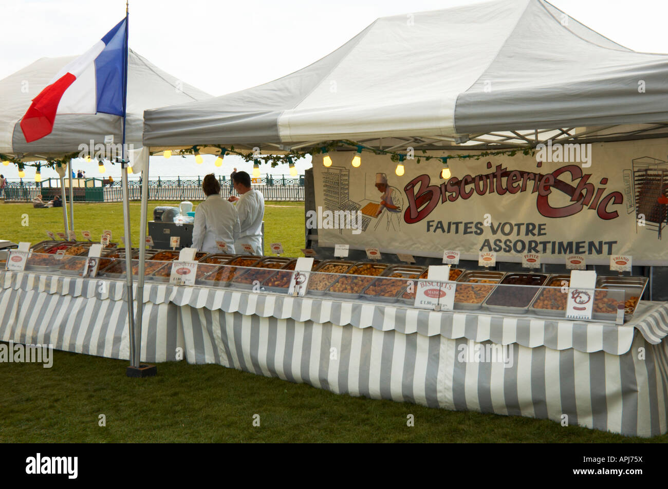 mercato francese Foto Stock