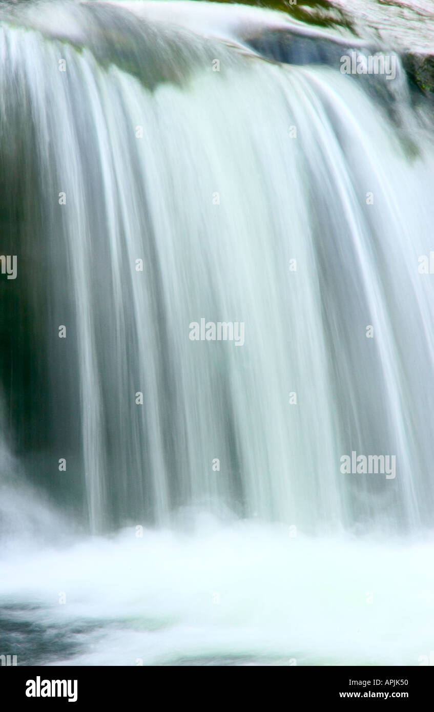 Cascata sul Blaen y Glyn west calder Brecon Beacons Powys Galles Foto Stock