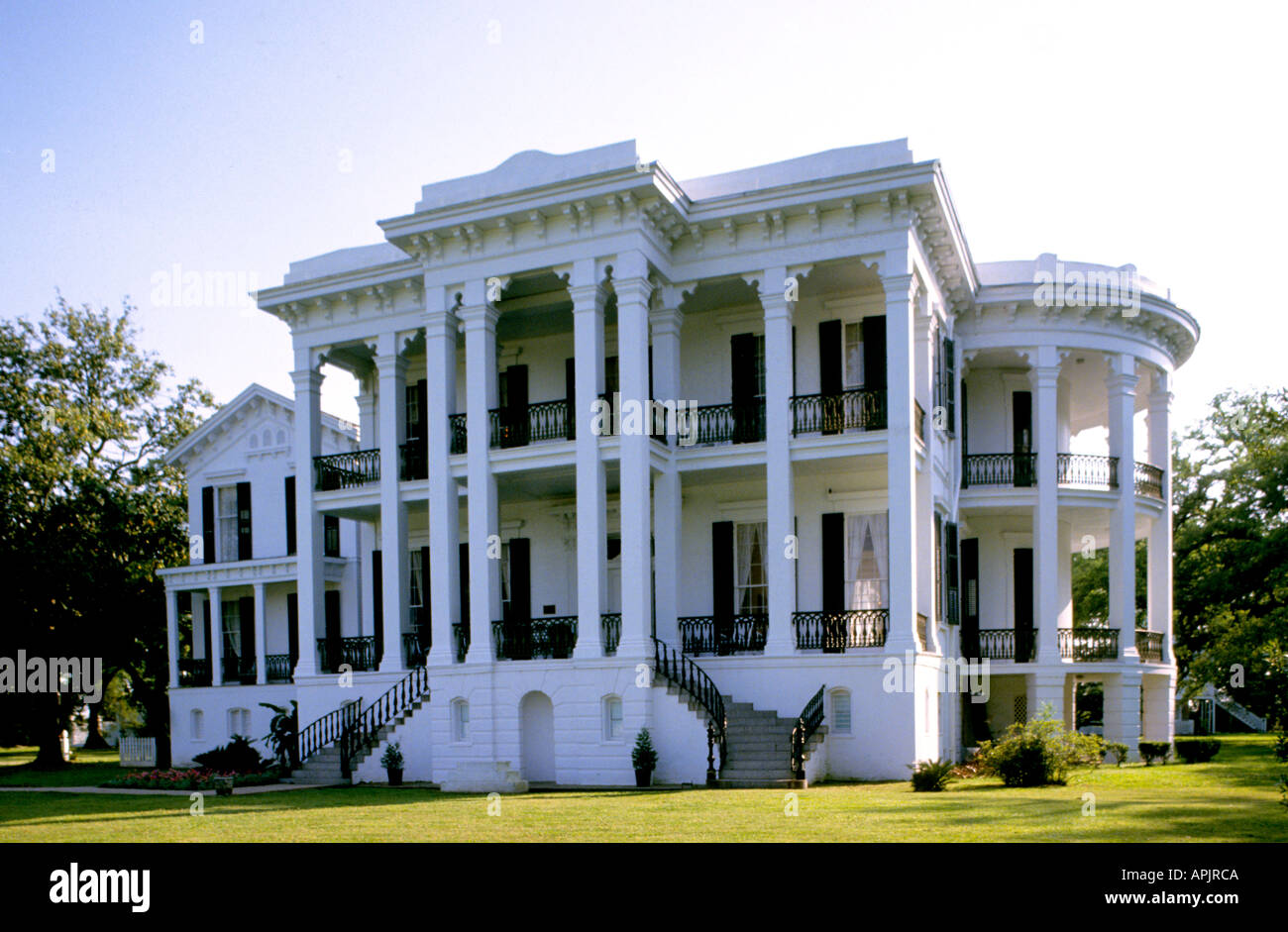 Nottoway Plantation in White Castle Louisiana vicino a New Orleans Foto Stock