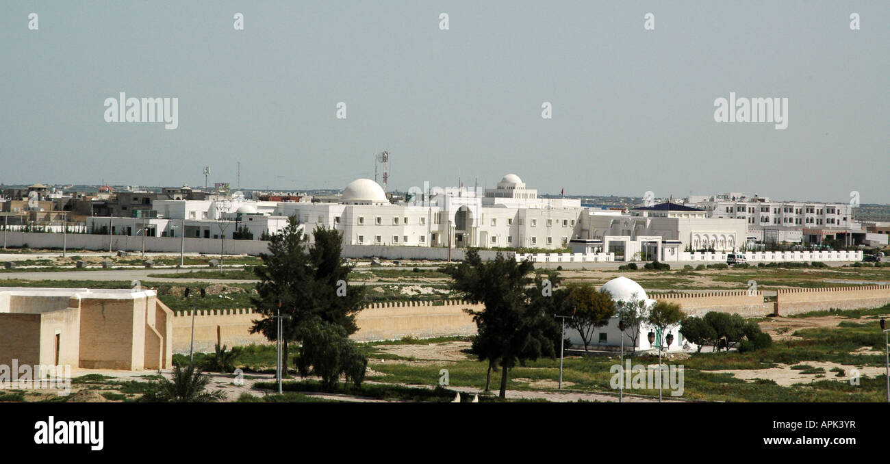 Panorama di Kairouan. La Tunisia Foto Stock