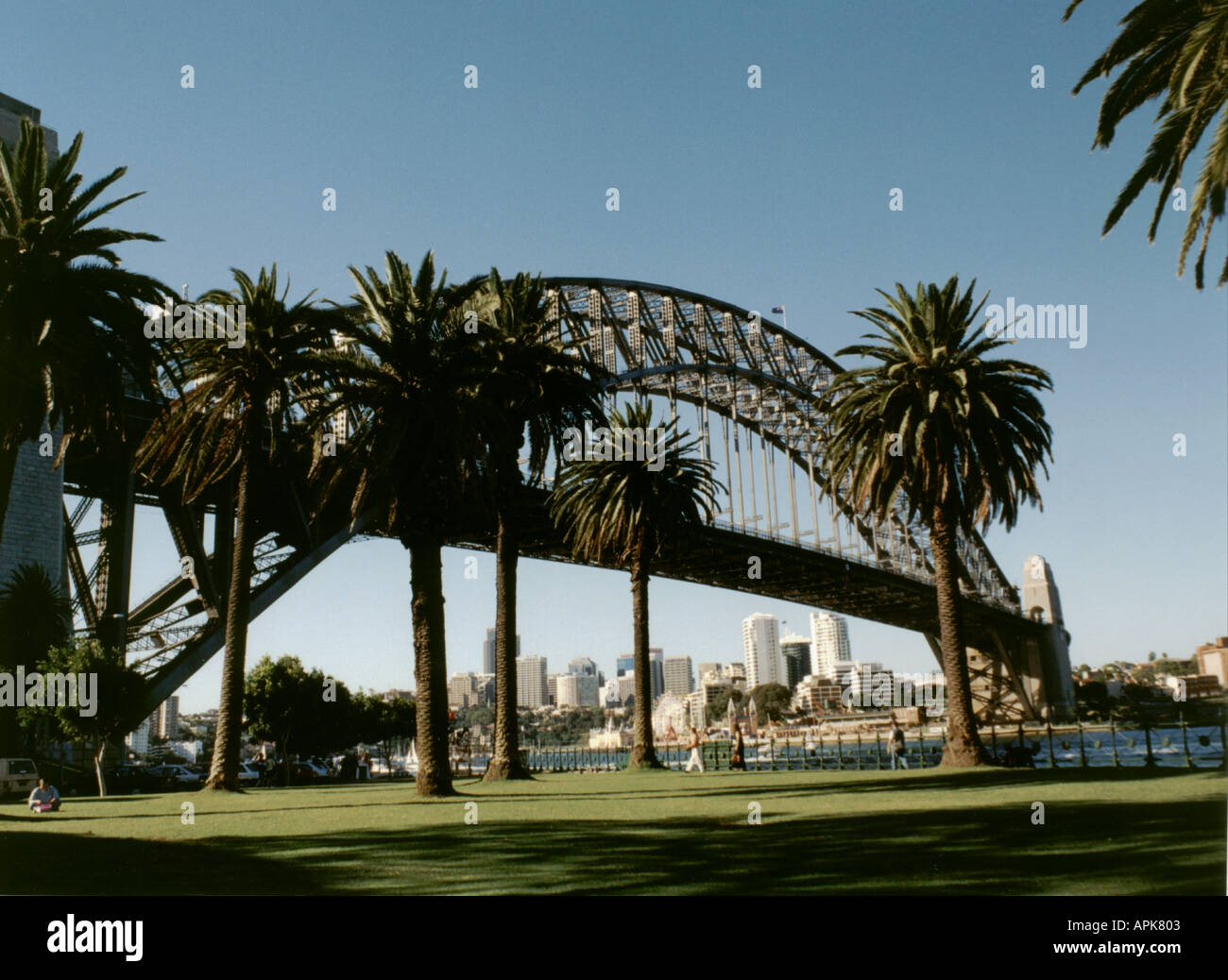 Il Ponte del Porto di Sydney Foto Stock