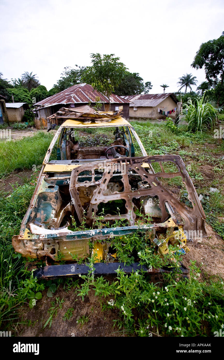 Liberia, Contea Bomi. Foto Stock