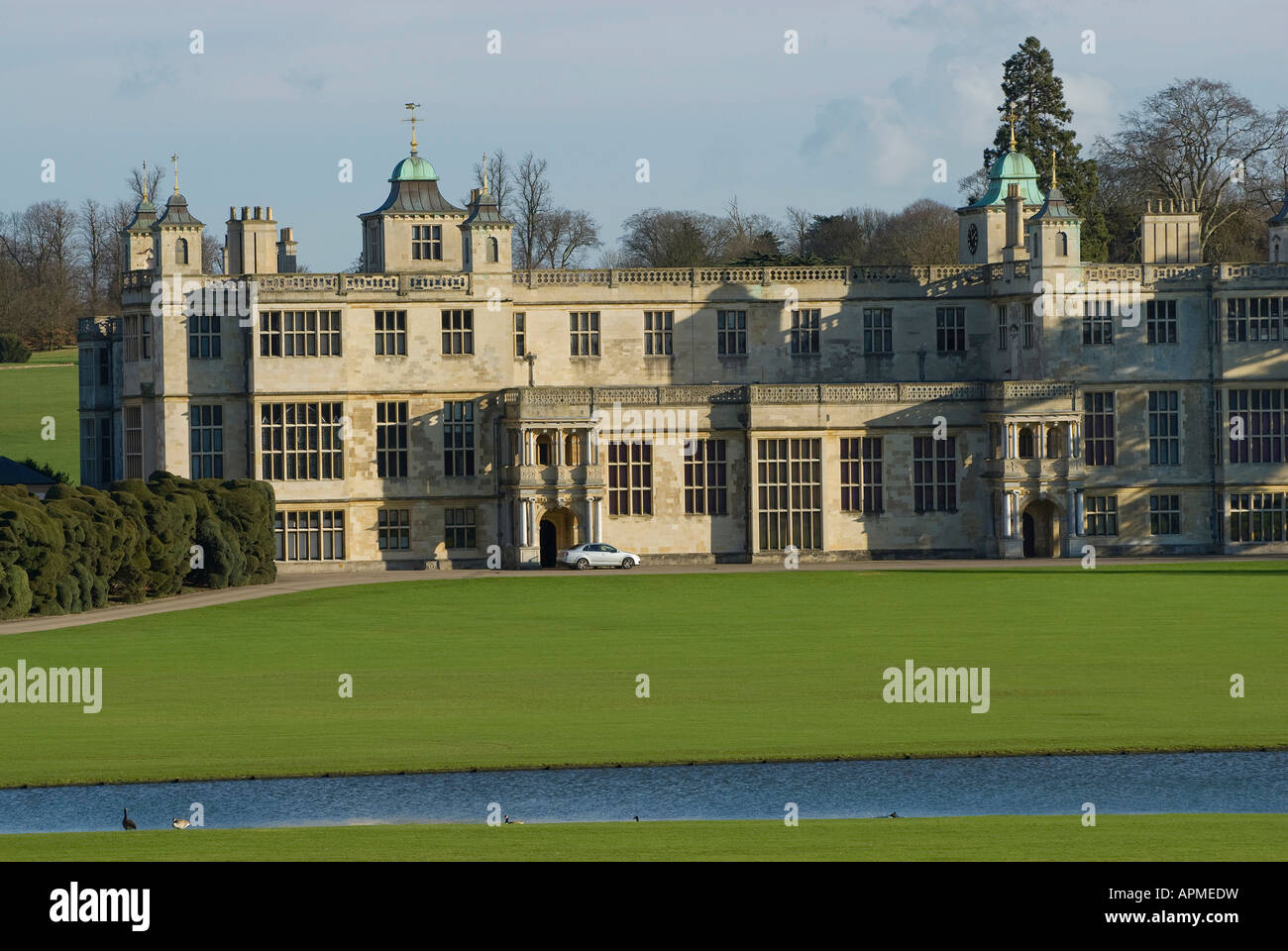 Audley End House, Essex, Inghilterra Foto Stock