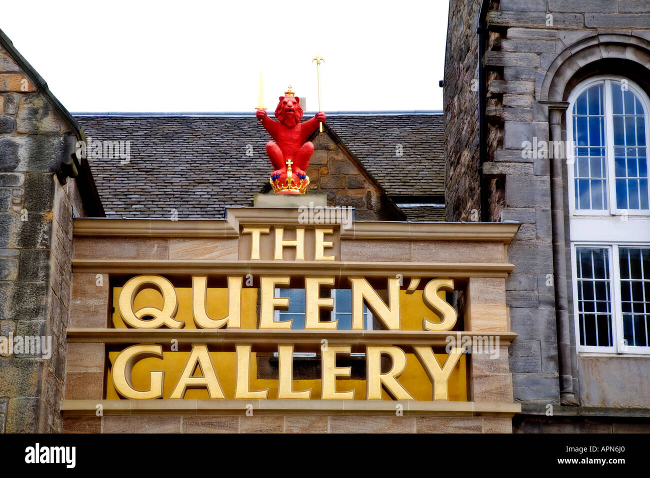 Queens gallery, Holyrood Palace Foto Stock