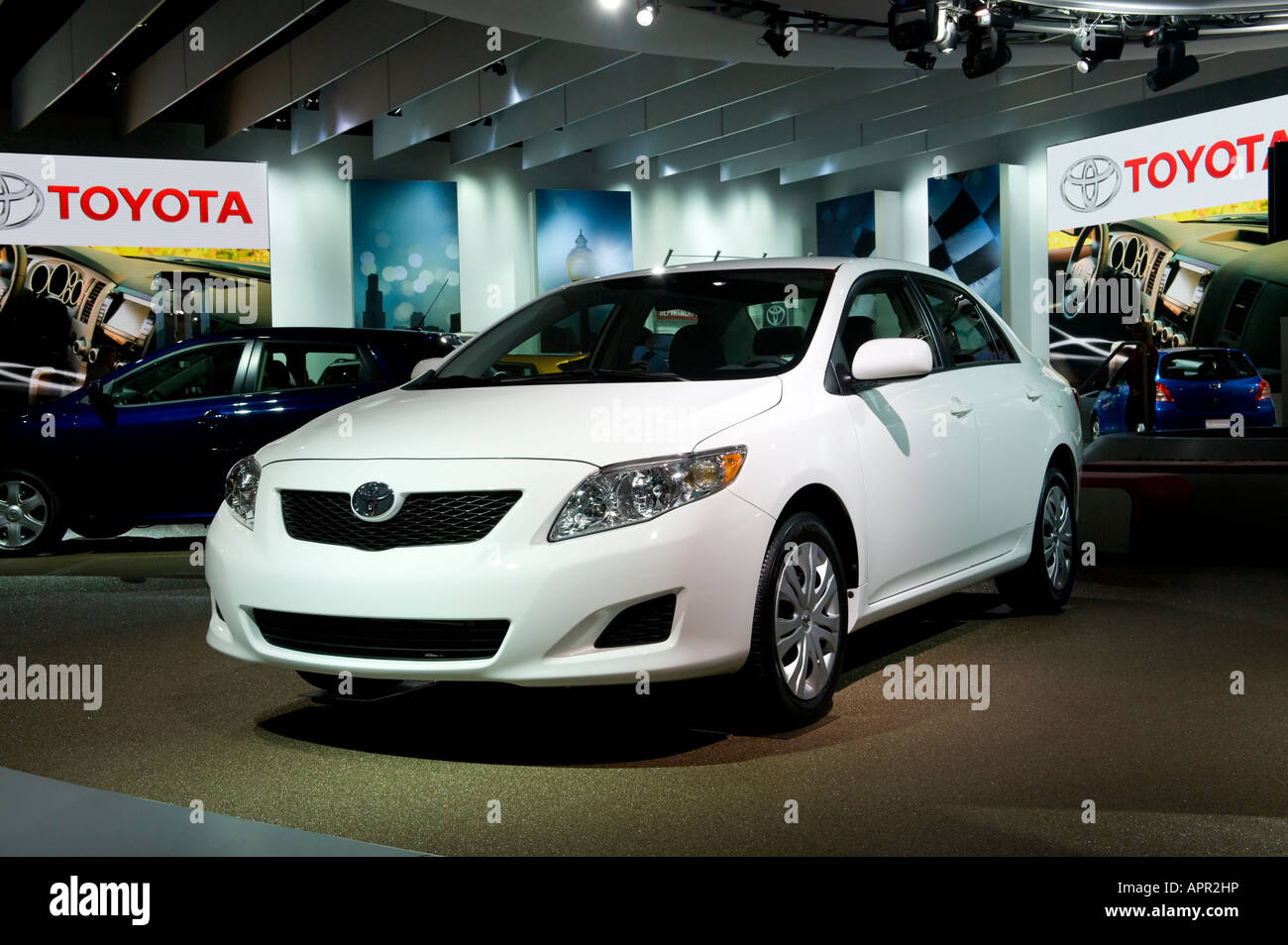 2008 Toyota Corolla del 2008 a North American International Auto Show di Detroit Michigan STATI UNITI Foto Stock