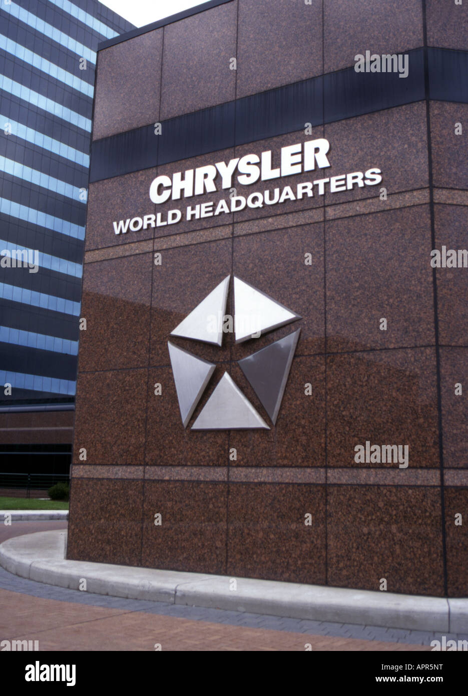 Chrysler World Headquarters Auburn Hills Michigan STATI UNITI Foto Stock