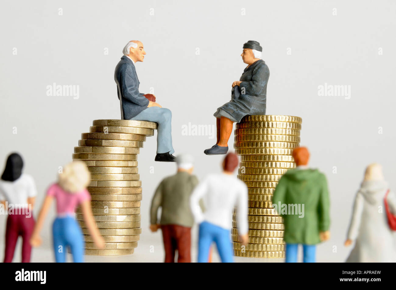 Eredità / concetto fiscale Foto Stock