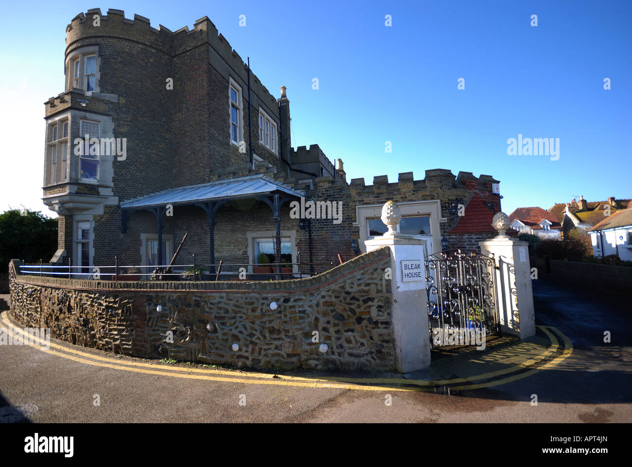 Bleak House Broadstairs isola di Thanet Kent Foto Stock