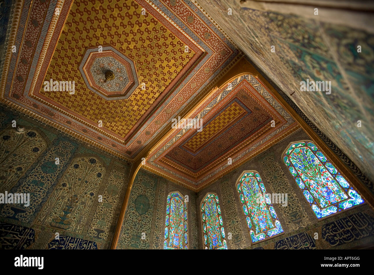 Il Princes' appartamenti o Cifte Kasirlar, Harem, Topkapi Palace Museum, Istanbul Foto Stock