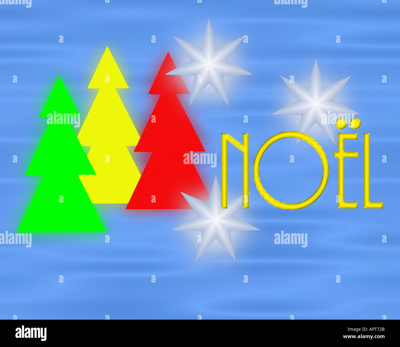 Concetto digitale: Design Christmascard Foto Stock