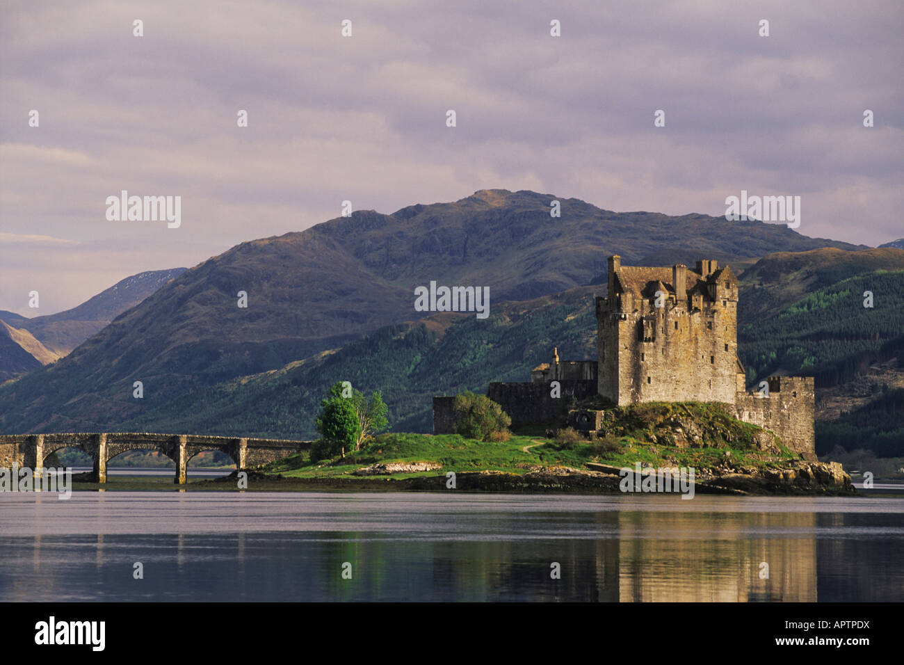 Scozia Highland Eilean Donan Castle Foto Stock